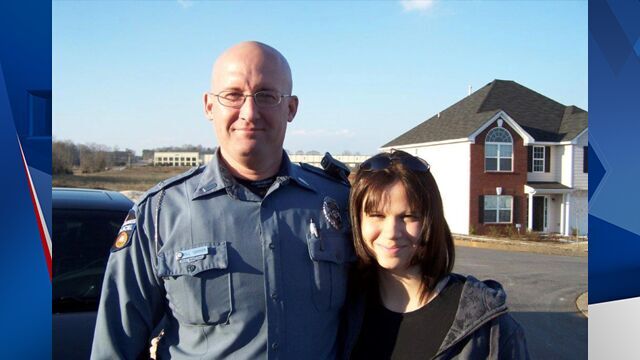 Deputy Garner and his wife. Photo Credit Dave Garner