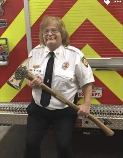 Firefighter Judy Spencer